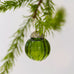 Bag of Ten Mini Mixed Shape Baubles - Green