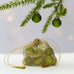 Bag of Ten Mini Mixed Shape Baubles - Green