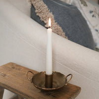 Forged Dish Candle Holder 12cm | Annie Mo's