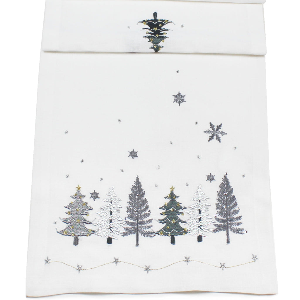 Metallic Tree Table Runner 190cm | Annie Mo's