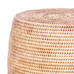 Natural Matt Rattan Round  Lamp Table 45cm