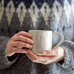 Nature Stoneware Winter Mug with Christmas Tree