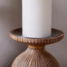 Amari Mango Wood Candlestick - Natural