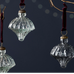 Omri Baubles - Clear and Slate Blue - Set of Four