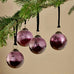 Pannee Round Baubles - Ruby (Set of 4) 8cm | Annie Mo's