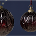 Patia GIANT Baubles - Burgundy - Size Choice