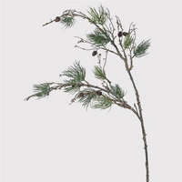 Pine Stem with Cones and Moss 100cm | Annie Mo's