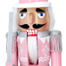 Pink Wood Nutcracker Ornament