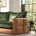 Quinn Three Corner One Sofa Group - Closed | Leather Fabric Mix