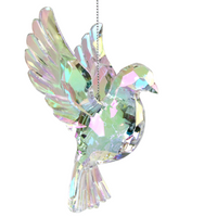 Rainbow Iridescent Flying Dove Decoration | Annie Mo's