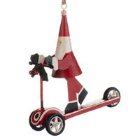 Red Santa Scooter 11cm | Annie Mo's