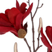 Red and Golden Fabric and Acrylic Magnolia Branch