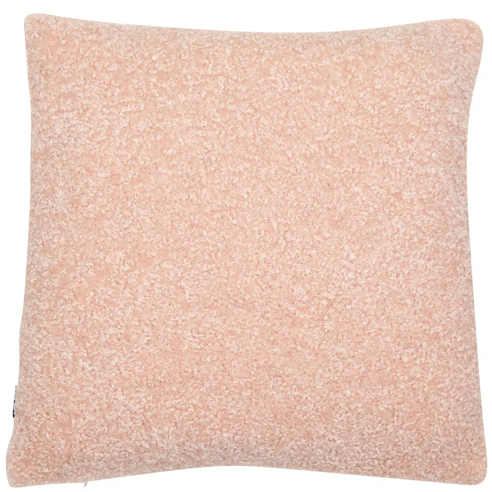 Tactile Faux Fur Shaggy Blush Cushion 45 x 45 | Annie Mo's