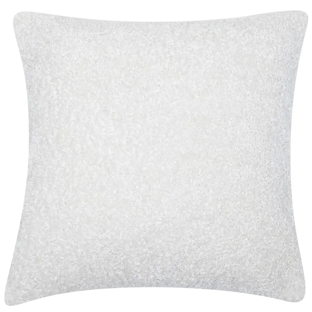 Tactile Faux Fur Shaggy Ivory Cushion 45 x 45 | Annie Mo's