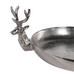 Set of Two Nickle Reindeer Trays 43cm