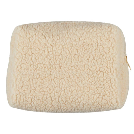 Box Bag Bone Sherpa 22cm | Annie Mo's