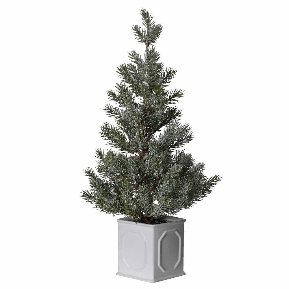 Snowy Pine Tree in Ceramic Pot 65cm | Annie Mo's