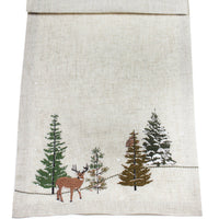 Reindeer Forest Table Runner 190cm | Annie Mo's