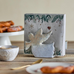 Stoneware Cherub Napkin Holder