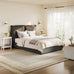 Linen Dark Grey Bed Frame - Size Choice | Annie Mo's