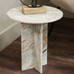 Cavallo Fantasy Brown Marble Side Table 42cm | Annie Mo's