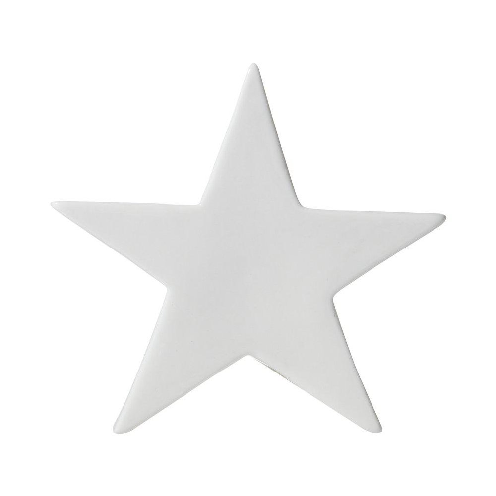 White Dolomite Star 25cm | Annie Mo's