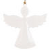 White Enamel Hanging Angel 12cm | Annie Mo's