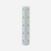 White and Golden Advent Candle 25cm