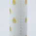 White and Golden Advent Candle 25cm