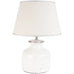 Ceramic Lamp Nico With Cream Shade 44cm