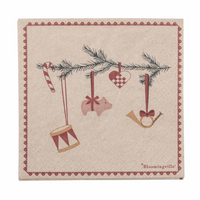 Yule Paper Napkins Pack of 20 33cm x 33cm | Annie Mo's