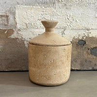 Large Taupe Jar 20cm | Annie Mo's