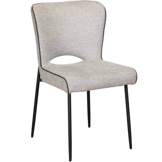 Maya Light Grey Dining Chair | Annie Mo's