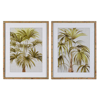 Set of Two Palm Tree Framed Wall Art 70cm | Annie Mo's