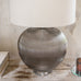 Ribbed Glass Table Lamp with Shade 69cm