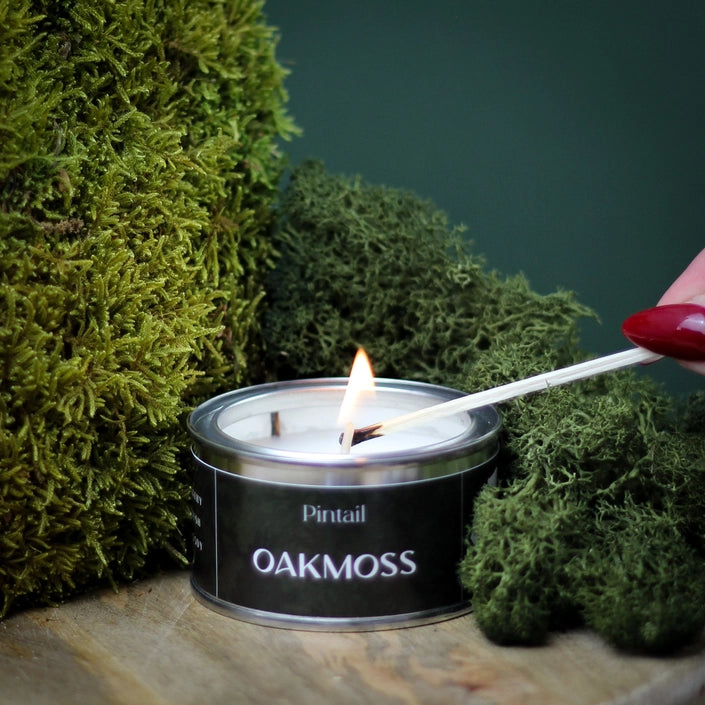 Oakmoss Tinned Candle | Annie Mo's