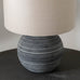 Striped Ceramic Table Lamp 37cm