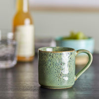 Stoneware Feras Green Mug