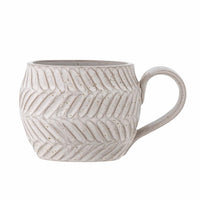 White Stoneware Maian Mug | Annie Mo's 