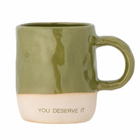 Green Stoneware Neo Mug | Annie Mo's 