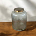 Glass Jar with Bronze Lid 20cm