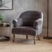 Warm Grey Upholstered Occasional Chair | Annie Mo's