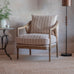 Francis Striped Occasional Armchair | Annie Mo's