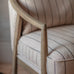 Francis Striped Occasional Armchair