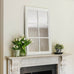 White Panel Window Mirror | Annie Mo's