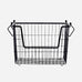 Matt Black Stackable Wire Basket 27cm