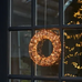 Copper Galaxy Wreath 25cm LED Dual Power Operated | Annie Mo's