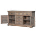 Reclaimed Pine Louvred Sideboard