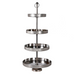 Four Tier Nickle Whatnot 97cm | Annie Mo's