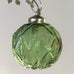 Diamond Cut Bauble Green 6.5cm | Annie Mo's